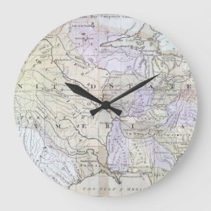 VEREINIGTE STAATEN ZEICHNEN, c1812 auf Große Wanduhr