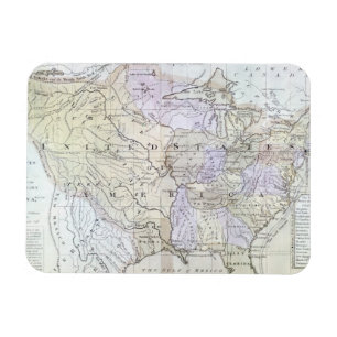 VEREINIGTE STAATEN ZEICHNEN, c1812 auf Magnet