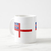 Vereinigte Stämme von Neuseeland-Flagge (1834) Kaffeetasse (Vorderseite Links)