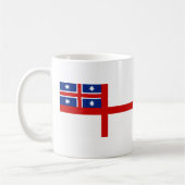 Vereinigte Stämme von Neuseeland-Flagge (1834) Kaffeetasse (Links)