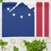 Vereinigter Staat Amerika Virginia Richmond-Stadt Handtuch (Gefaltet)