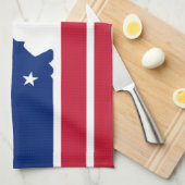 Vereinigter Staat Amerika Virginia Richmond-Stadt Handtuch (Viertel Falte)