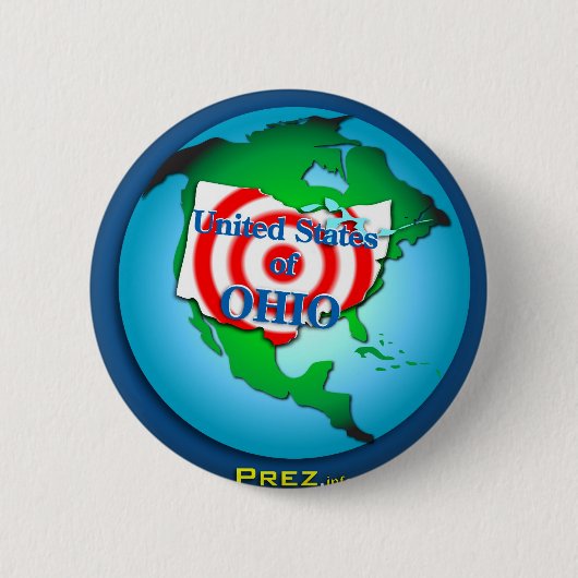 Vereinigter Staat von Ohio Button (Vorderseite)