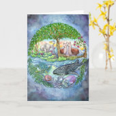 Vereinigtes Karte (Gelbe Blume)