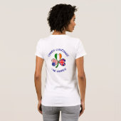 Vereinigtes Königreich 3 Kulturen T-Shirt (Schwarz voll)