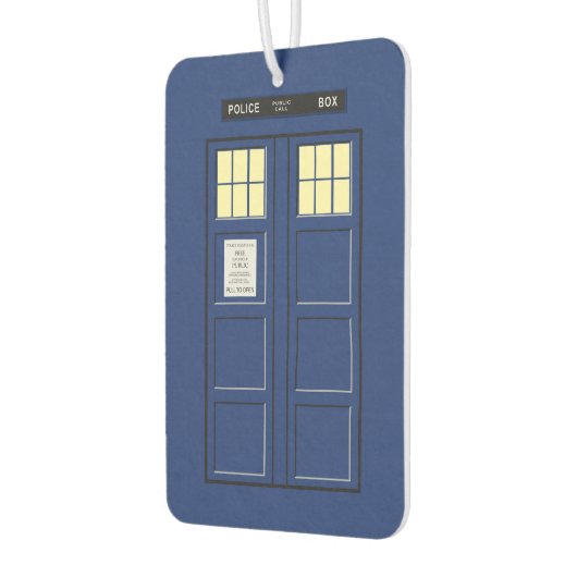 Vereinigtes Königreich - Blue Police Public Call B Autolufterfrischer (Links)