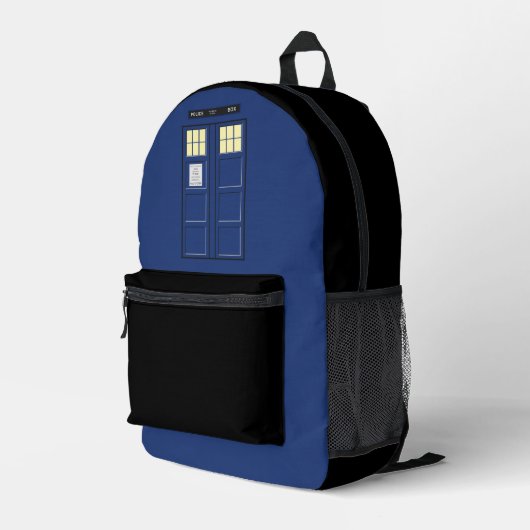 Vereinigtes Königreich - Blue Police Public Call B Bedruckter Rucksack (Rückseitige Ecke Rechts)