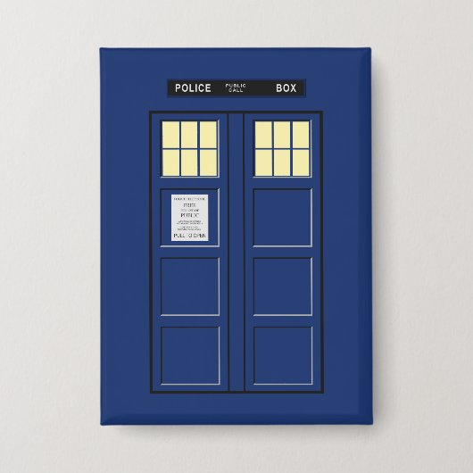 Vereinigtes Königreich - Blue Police Public Call B Button (Vorderseite)