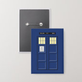 Vereinigtes Königreich - Blue Police Public Call B Button (Vorderseite/Rückseite)