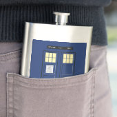 Vereinigtes Königreich - Blue Police Public Call B Flachmann (Beispiel)