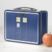 Vereinigtes Königreich - Blue Police Public Call B Metall Brotdose (Beispiel)