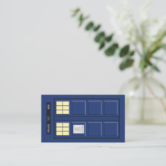 Vereinigtes Königreich - Blue Police Public Call B Platzkarte (Stehend Vorderseite)