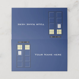 Vereinigtes Königreich - Blue Police Public Call B Platzkarte