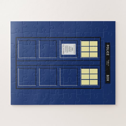 Vereinigtes Königreich - Blue Police Public Call B Puzzle (Horizontal)