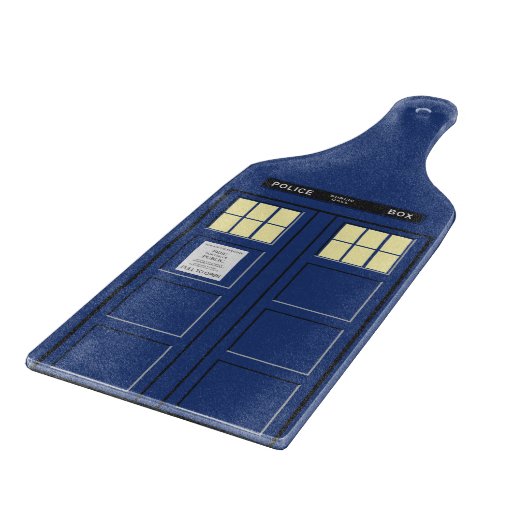 Vereinigtes Königreich - Blue Police Public Call B Schneidebrett (Ecke)