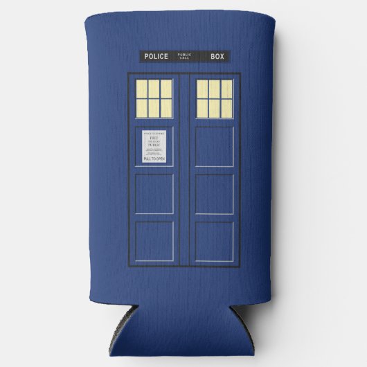 Vereinigtes Königreich - Blue Police Public Call B Selters Dosenkühler (Vorderseite)