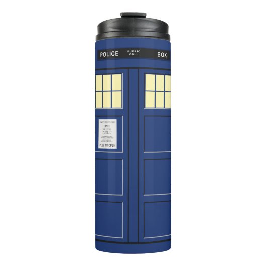 Vereinigtes Königreich - Blue Police Public Call B Thermosbecher (Vorderseite)