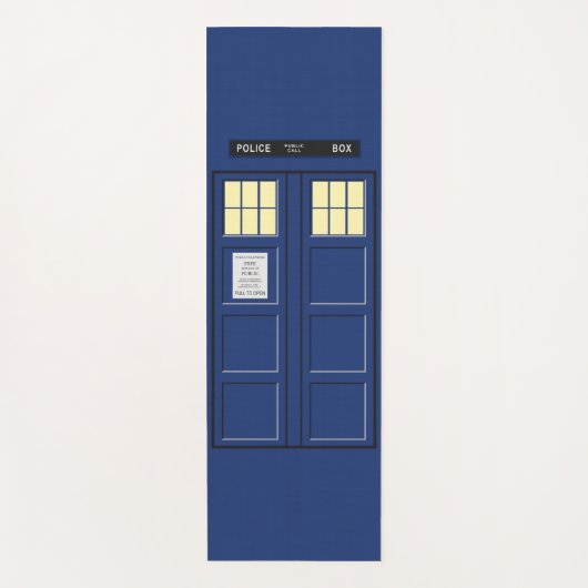 Vereinigtes Königreich - Blue Police Public Call B Yogamatte (Vorderseite)