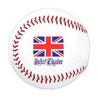 Vereinigtes Königreich Britische Flagge Schwarze P Baseball