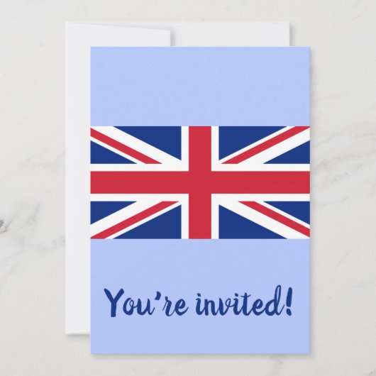 Vereinigtes Königreich (Britische Flagge) (Union J Einladung (Vorderseite)