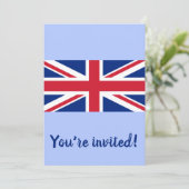 Vereinigtes Königreich (Britische Flagge) (Union J Einladung (Stehend Vorderseite)