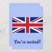 Vereinigtes Königreich (Britische Flagge) (Union J Einladung (Vorne/Hinten)