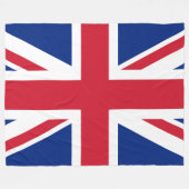 Vereinigtes Königreich (Britische Flagge) (Union J Fleecedecke (Vorderseite (Horizontal))