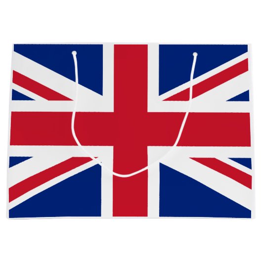 Vereinigtes Königreich (Britische Flagge) (Union J Große Geschenktüte (Vorderseite)