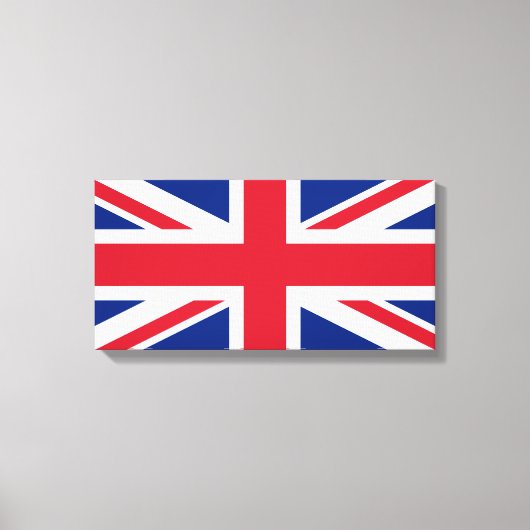 Vereinigtes Königreich (Britische Flagge) (Union J Leinwanddruck (Vorderseite)