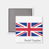 Vereinigtes Königreich (Britische Flagge) (Union J Magnet (Vorderseite/Rückseite)