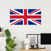 Vereinigtes Königreich (Britische Flagge) (Union J Poster (Heimbüro)