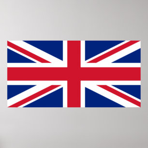 Vereinigtes Königreich (Britische Flagge) (Union J Poster