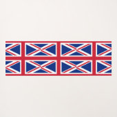 Vereinigtes Königreich (Britische Flagge) (Union J Yogamatte (Rückseite (Horizontal))
