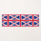 Vereinigtes Königreich (Britische Flagge) (Union J Yogamatte (Vorderseite (Horizontal))