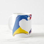 Vereinigtes Königreich Britische Ukraine Ukrainisc Kaffeetasse (Vorderseite Links)