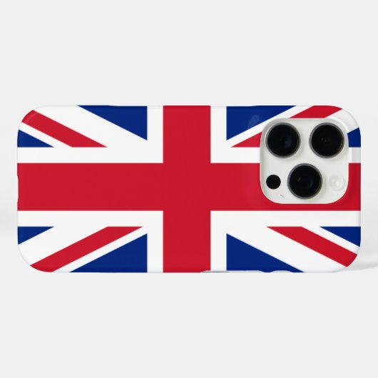 Vereinigtes Königreich Case-Mate iPhone Hülle (Rückseite (Horizontal))