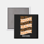 Vereinigtes Königreich Christliches Unternehmen Magnet (Vorderseite/Rückseite)