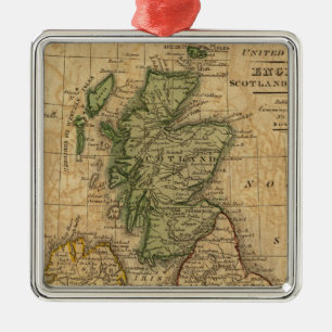 Vereinigtes Königreich England, Schottland und Irl Ornament Aus Metall