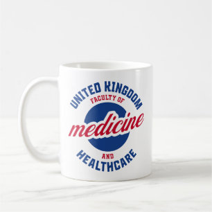 Vereinigtes Königreich Fakultät für Medizin und Ge Kaffeetasse