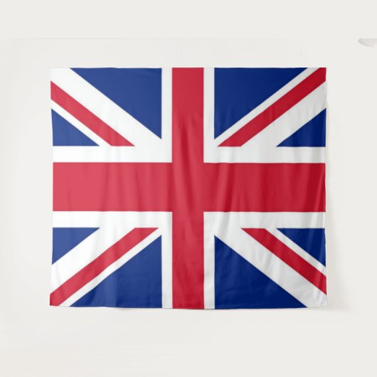 VEREINIGTES KÖNIGREICH FLAG WANDTEPPICH (Vorderseite (Horizontal))