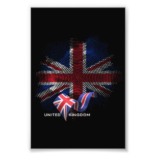Vereinigtes Königreich Flagge Fotodruck
