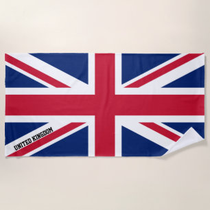 Vereinigtes Königreich Flagge Splendid Patriotic Strandtuch
