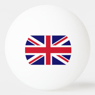 Vereinigtes Königreich Flagge Tischtennisball