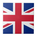 Vereinigtes Königreich Fliese<br><div class="desc">Flagge des Vereinigten Königreichs. Vollständig anpassbar. Das Vereinigte Königreich Großbritannien und Nordirland verwendet als Nationalflagge das königliche Banner namens Gewerkschaft Flag oder, wenn es auf See geflogen wird, Union Jack. Das aktuelle Design der Gewerkschaft Flag stammt aus der Gewerkschaft von Irland und Großbritannien im Jahr 1801. Es besteht aus dem...</div>