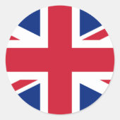 Vereinigtes Königreich GB Runder Aufkleber (Vorderseite)