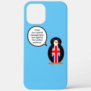 Vereinigtes Königreich Gesprächspartnerin Penguin Case-Mate iPhone Hülle