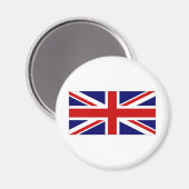 Vereinigtes Königreich Gewerkschaft Flag Naval Jac Magnet (Vorderseite/Rückseite)