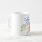 Vereinigtes Königreich / Großbritannien Slang Word Kaffeetasse (Vorderseite Links)