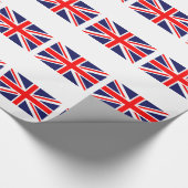 Vereinigtes Königreich Großbritannien und Großbrit Geschenkpapier (Ecke)