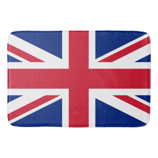 Vereinigtes Königreich Jack Flag Britische Kolonie Badematte (Vorderseite)